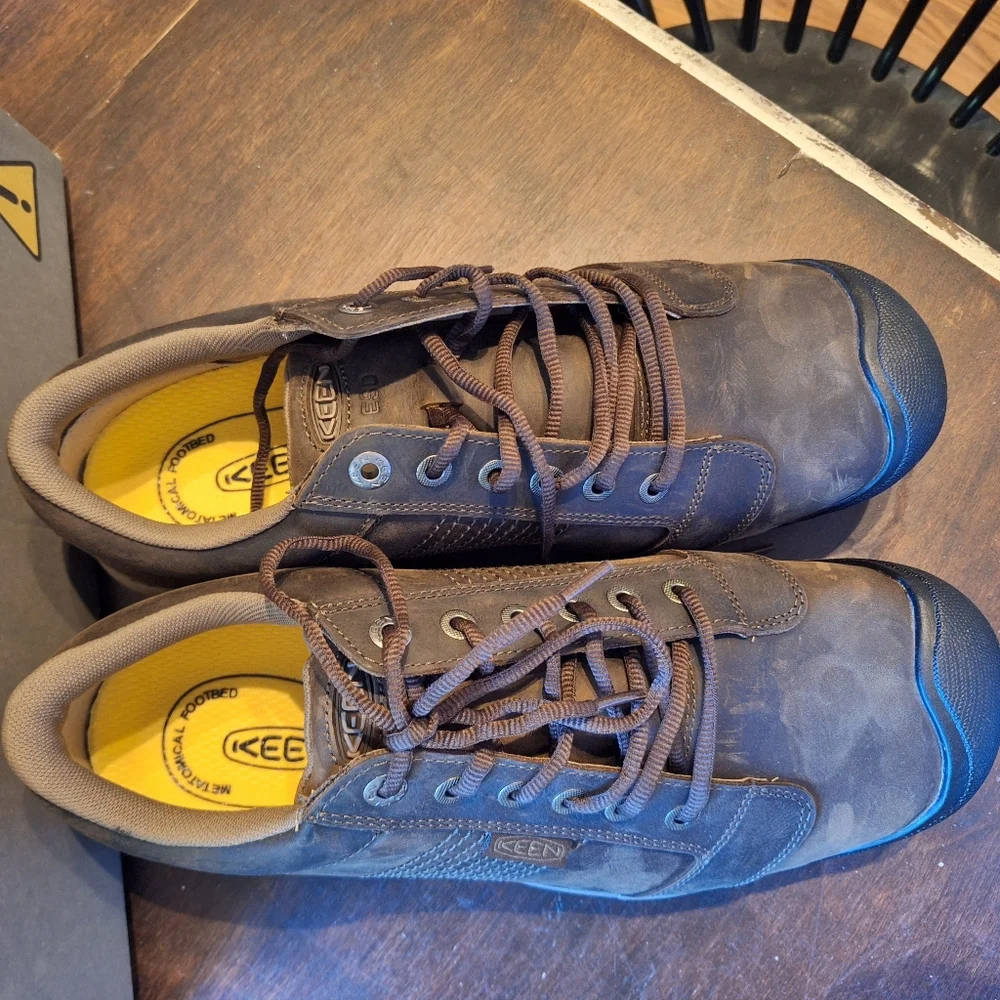 New In Box KEEN Utility LA Conner ESD Aluminum Toe Leather Work Shoe Sz 12W - Picture 5 of 8